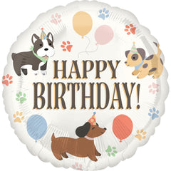 Pawesome Birthday Party Foil Balloon - 18in