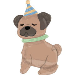 Pawesome Puppy Gliding Foil Balloon