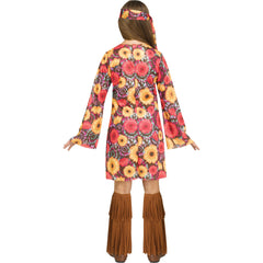Flower Power Hippie Girl's Costume