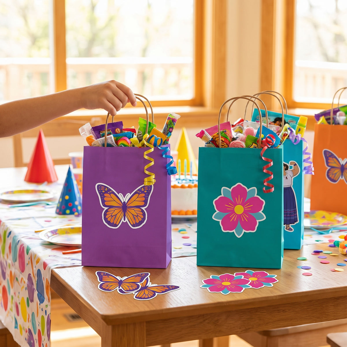 Disney Encanto Customizable Kraft Gift Bags, 8-Pack