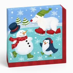 Festive Holiday Fun Luncheon Napkins - 2-Ply, 16ct