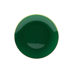 8 In. Green Classic Design Plates | 10 Count