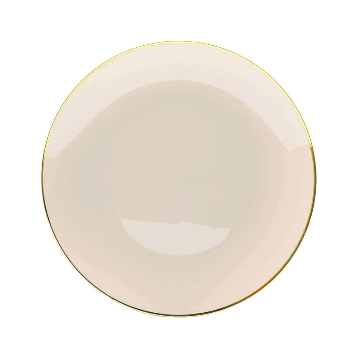 10 In. Ivory Classic Design Plates | 10 Count