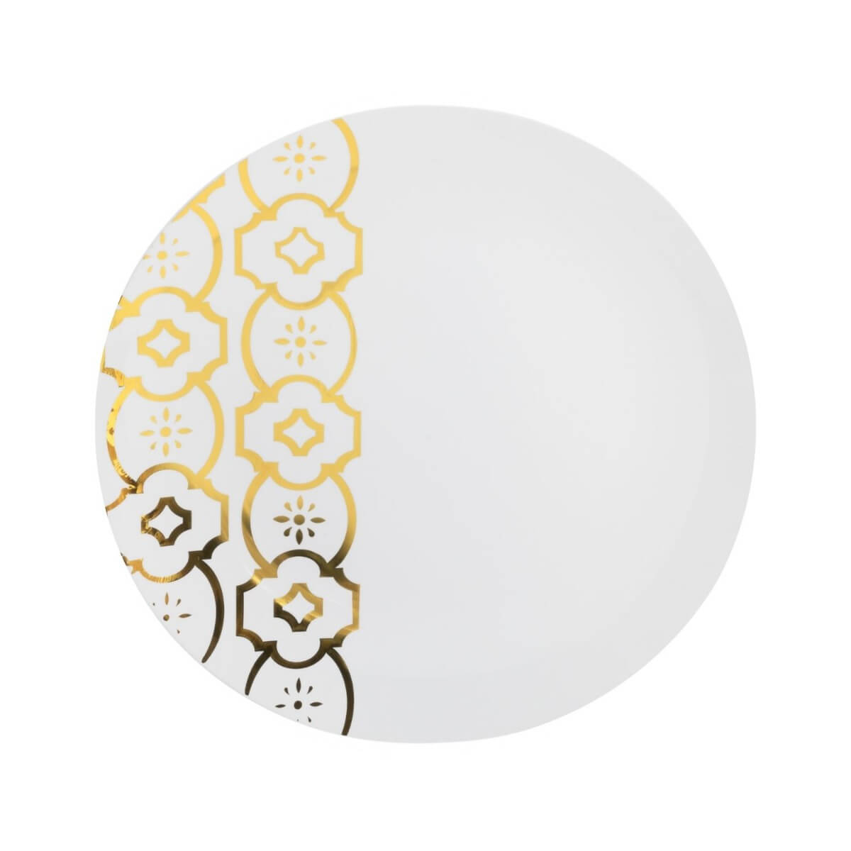 10 In. Moroccan Design Plastic Plates | 10 Count