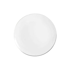 8 In. Classic Silver Design Plates | 10 Count