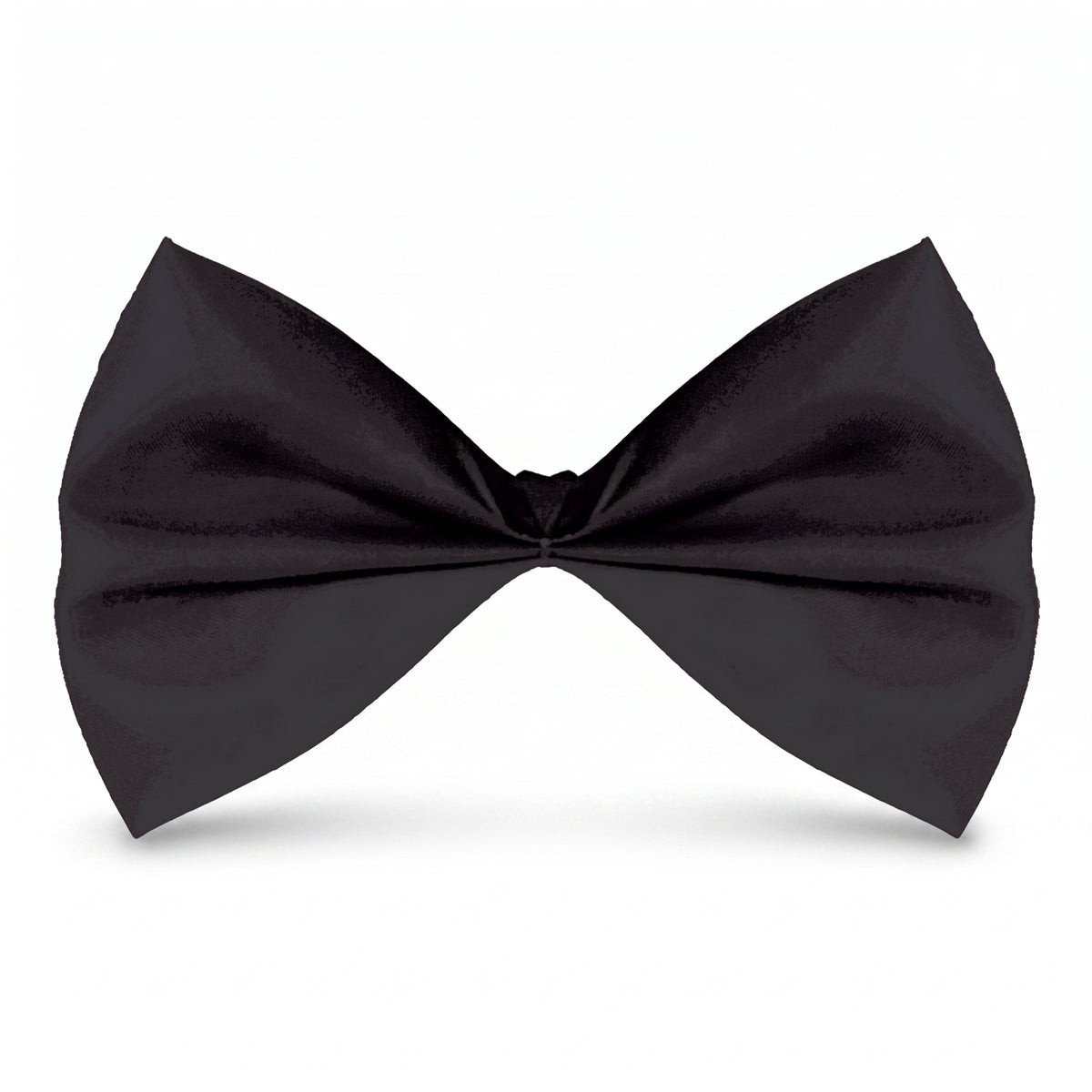 Classic Black Bow Tie Costume Accessory