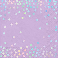 Opalescent Star Luncheon Napkins - 6.5 In. x 6.5 In.