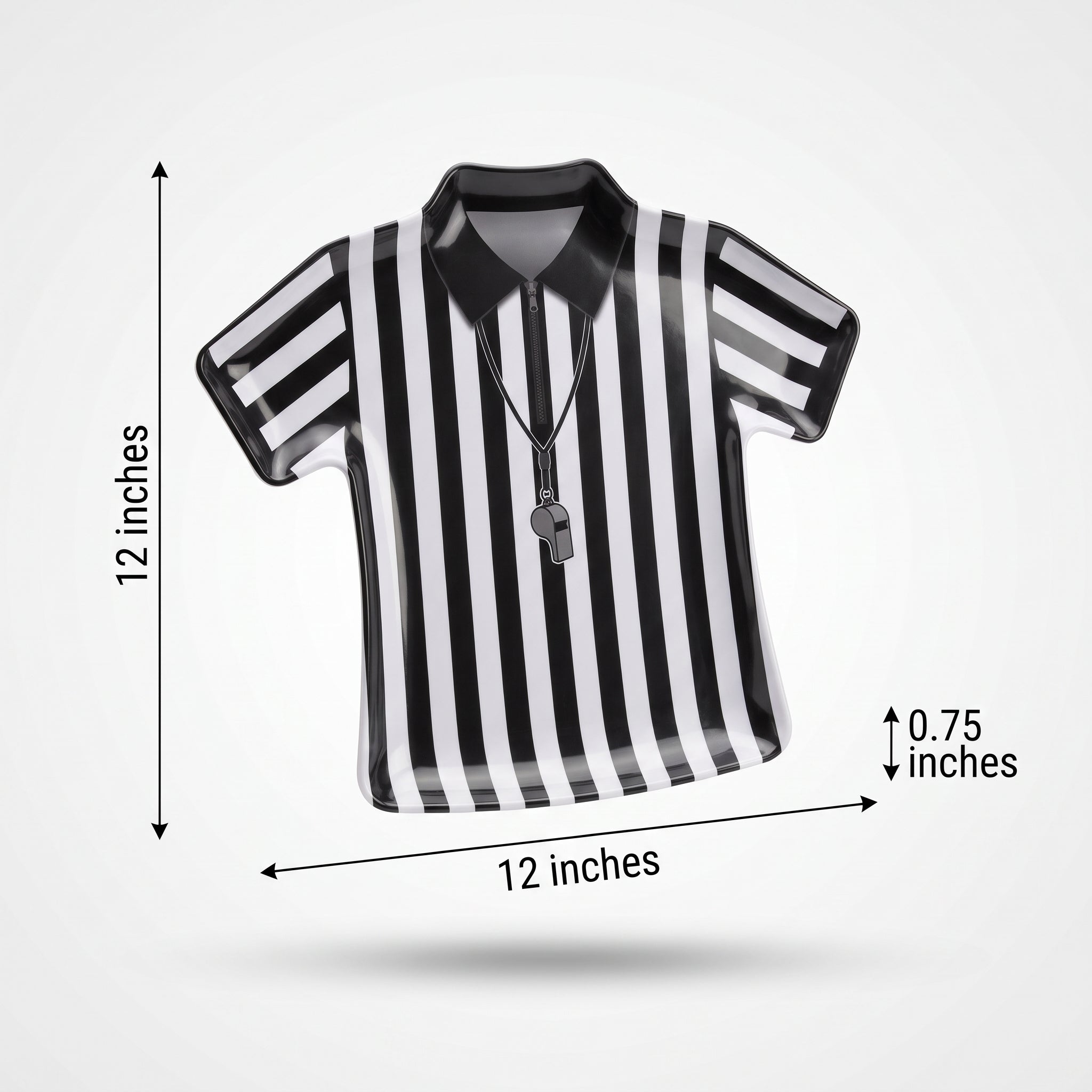 Referee Shirt Melamine Platter