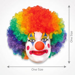 Jumbo Clown Costume Wig