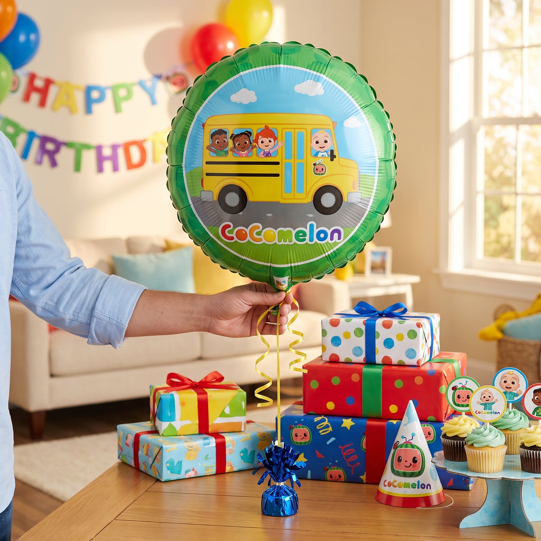 CoComelon 18" Foil Balloon for Kids' Birthdays