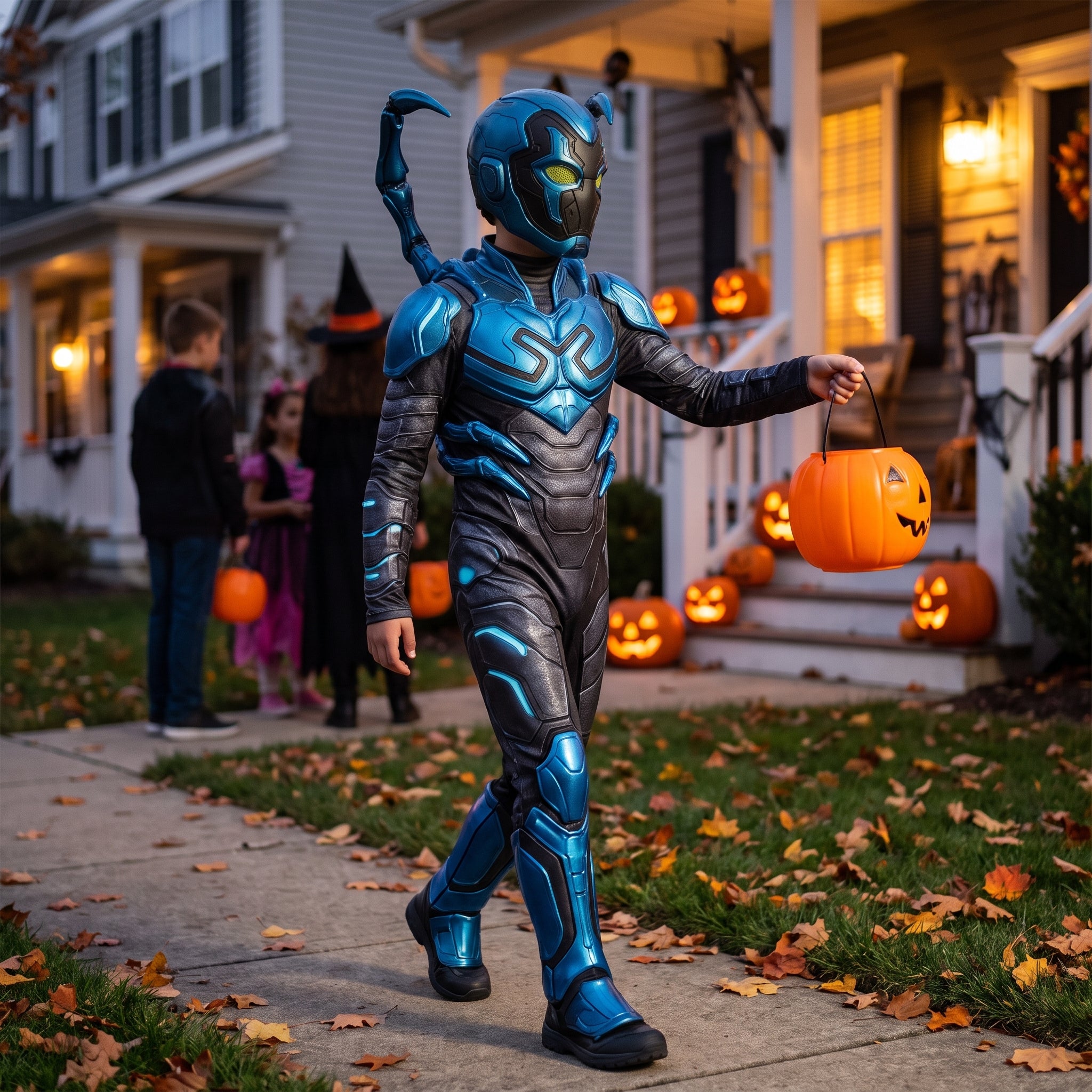 Kids' Blue Beetle Halloween Costume
