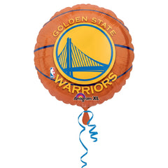 Golden State Warriors Basketball Foil Balloon