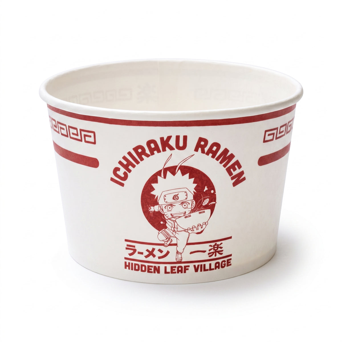 Naruto Ramen Paper Bowls - 8 Pack for Kids' Birthday Parties