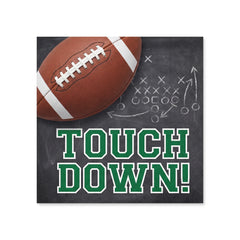 Touchdown Football Luncheon Napkins - 6.5 In. x 6.5 In.