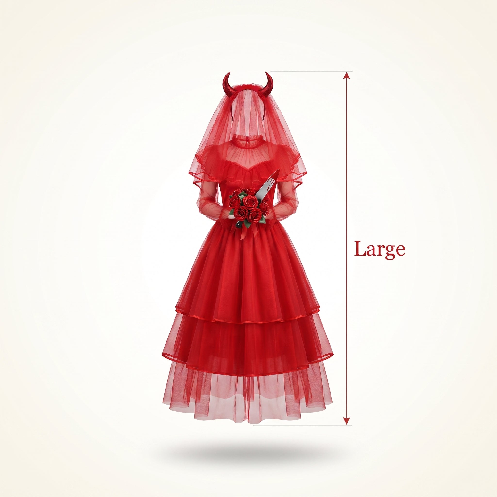 Alluring Bride of the Underworld Costume
