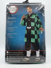 Demon Slayer Tanjiro Halloween Costume - Adult S (34-36)