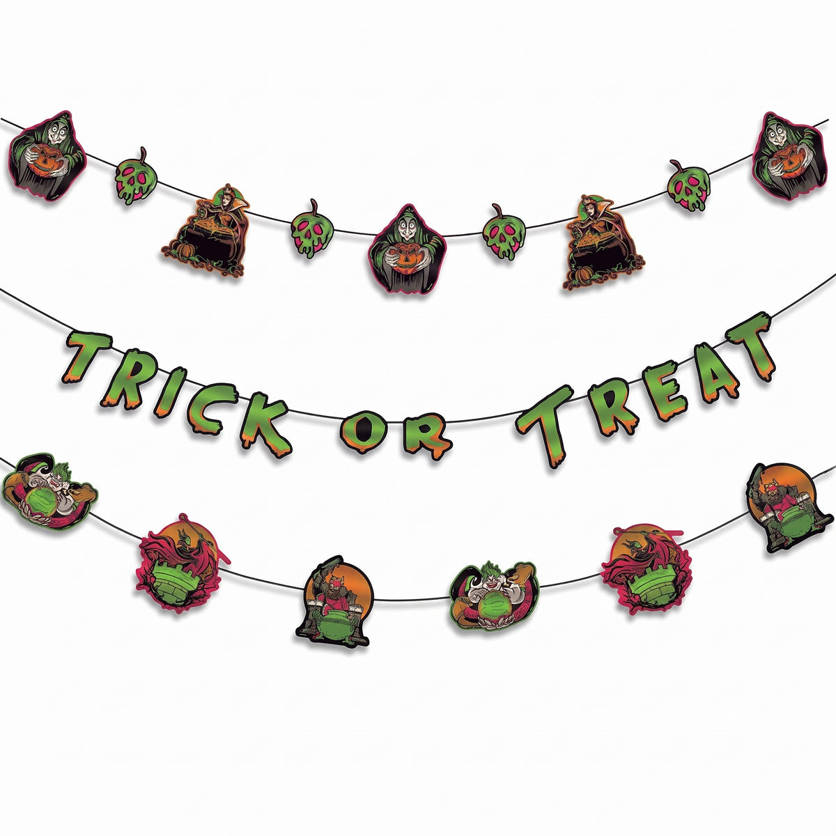 Disney Halloween Party Hanging Letter Banner