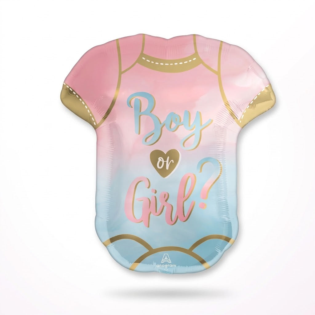 The Big Reveal Gender Reveal Foil Balloon