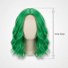 Festive Green Body Wave Wig