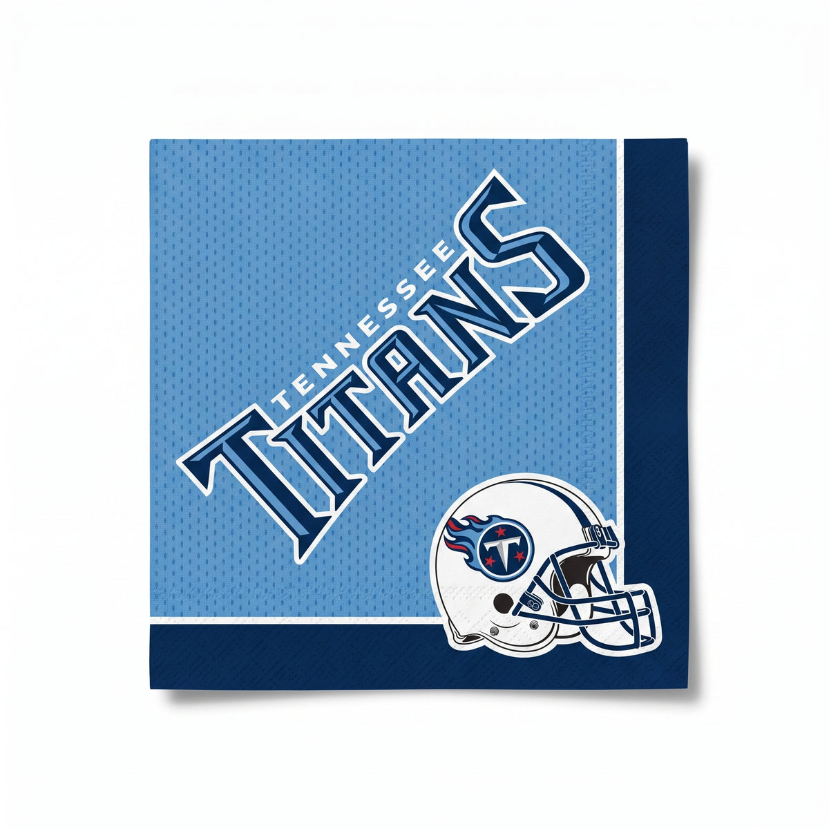Tennessee Titans NFL Luncheon Napkins - 6.5 In. x 6.5 In. - 36 Pack