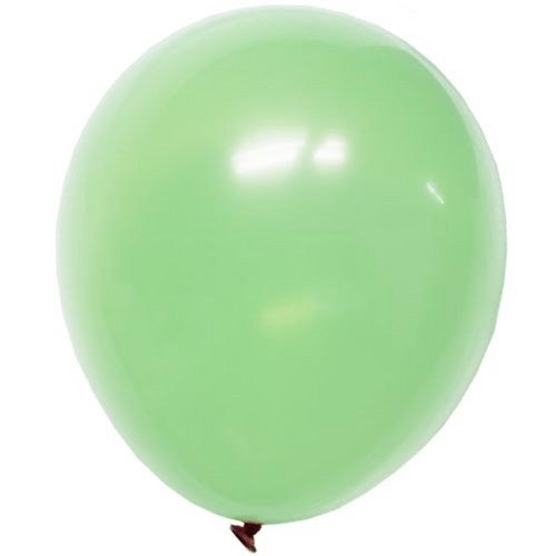 9in. Mint latex balloons (20)