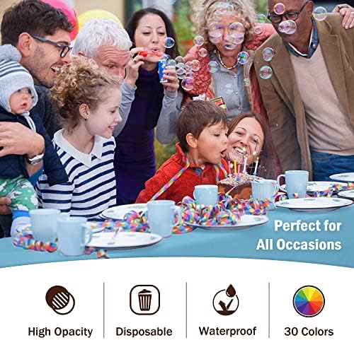 Sky Blue Plastic Table Covers | 12 Pack | 54 in. x 108 in.