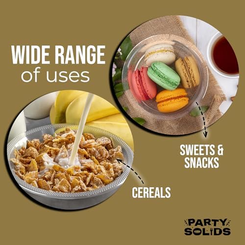 12 Oz. Clear Plastic Bowls | 50 Count