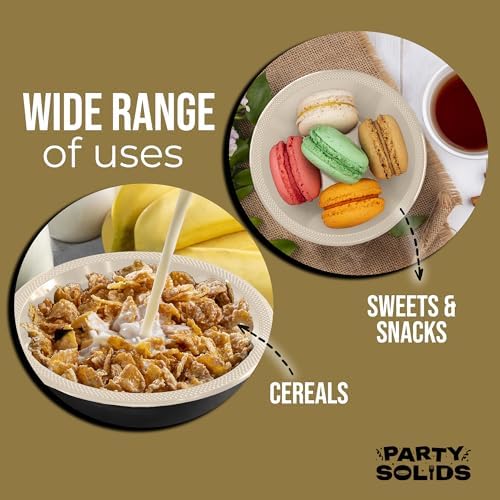 12 Oz. Ivory Plastic Bowls | 50 Count