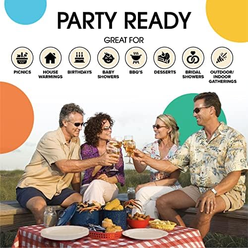 7 in. Ivory Paper Plates | 100 Count