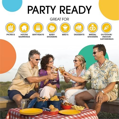 7 in. Yellow Paper Plates | 100 Count