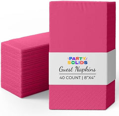 Cerise Guest Towel Napkins - 1920 Ct.