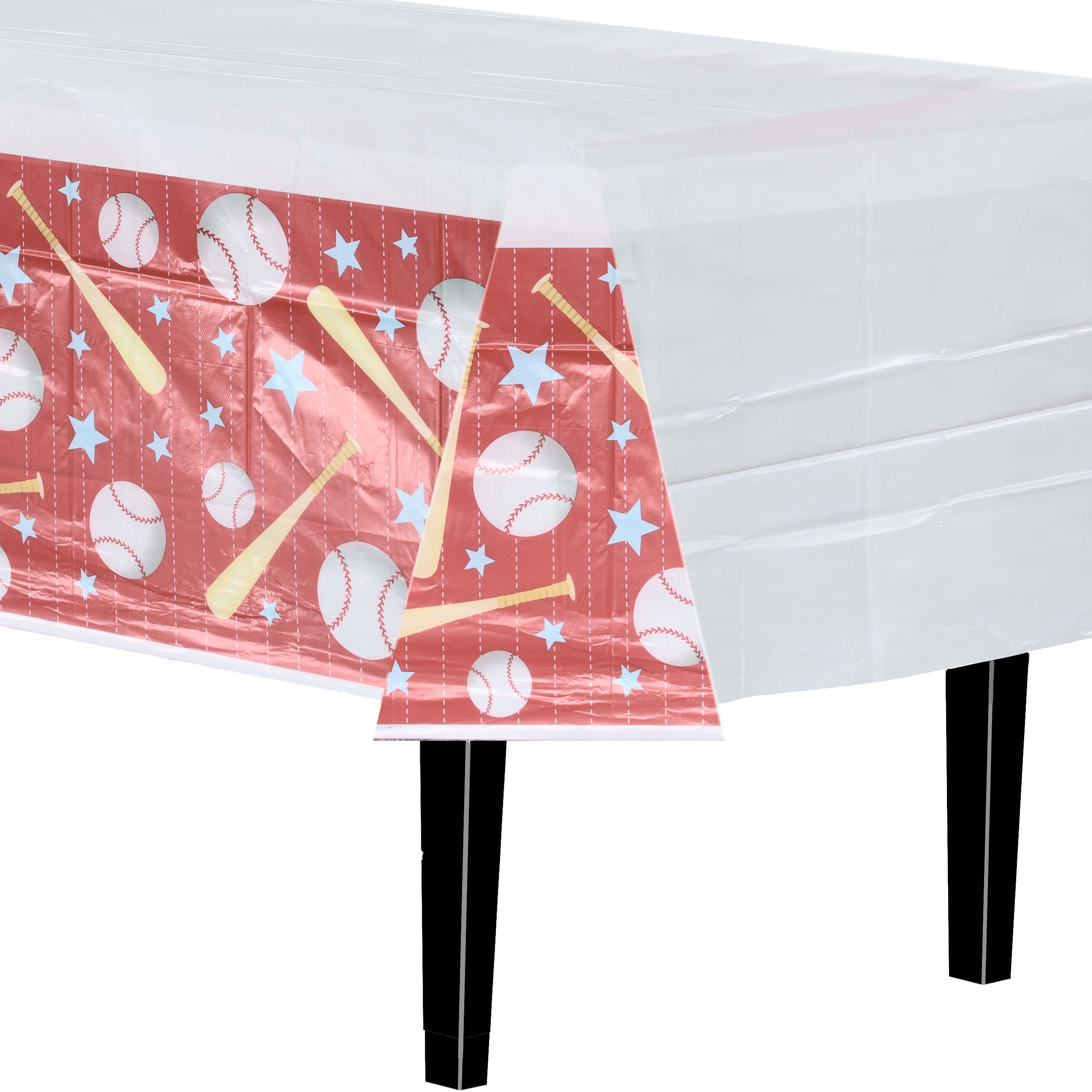 Baseball Print Table Cover