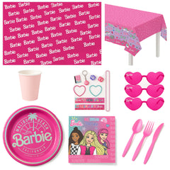 Barbie Birthday Party Mid Kit - For 8 Guests