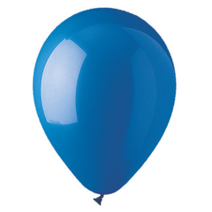 25ct, 5" Dark Blue Latex Balloon