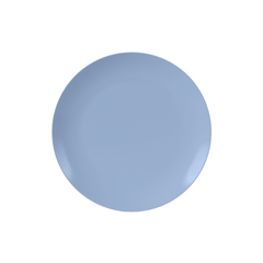 8 In. Chambray Blue Plates | 10 Count