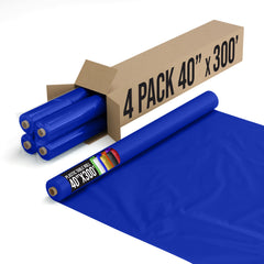 40 In. x 300 Ft. Premium Dark Blue Table Roll | Case of 4