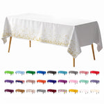 Celebrate Printed Plastic Table Cover 54