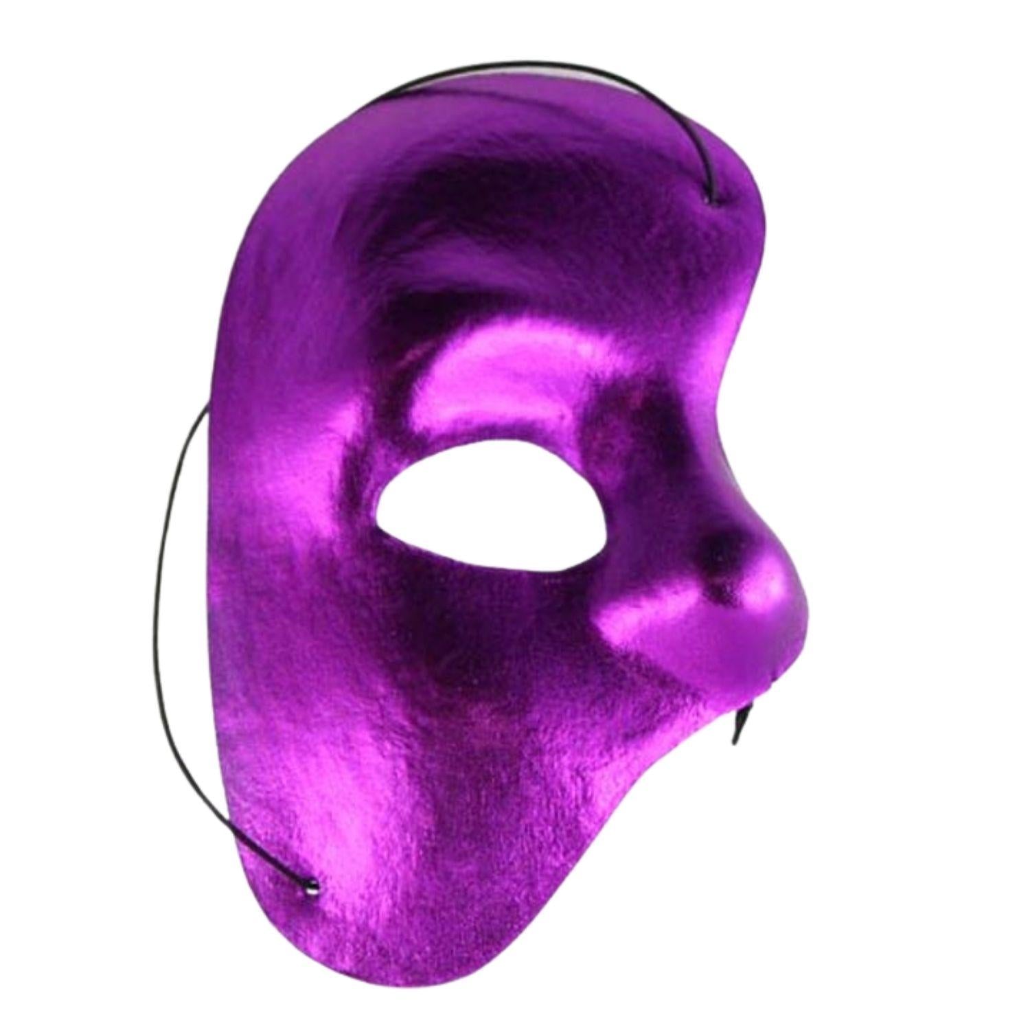 Purple Half Mask