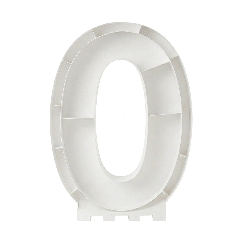 Balloon Display Frame Kit - Number 0