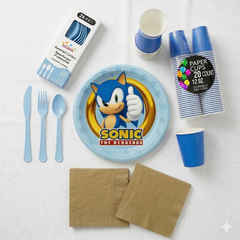 Sonic Party Kit - For 20 Guests