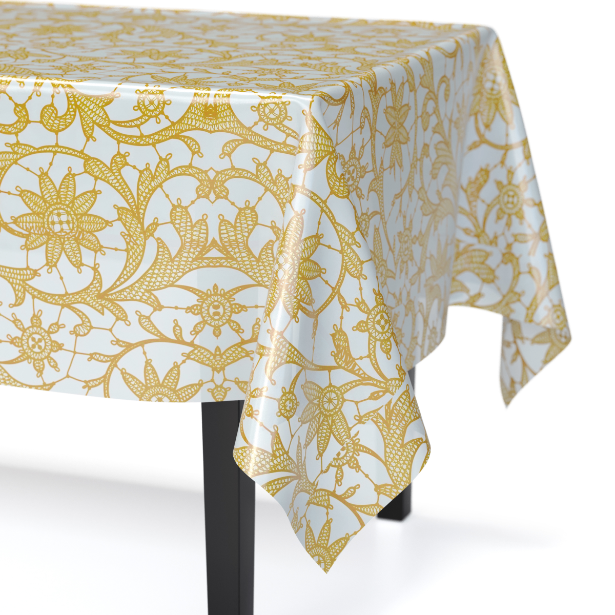 Gold Lace Tablecloth