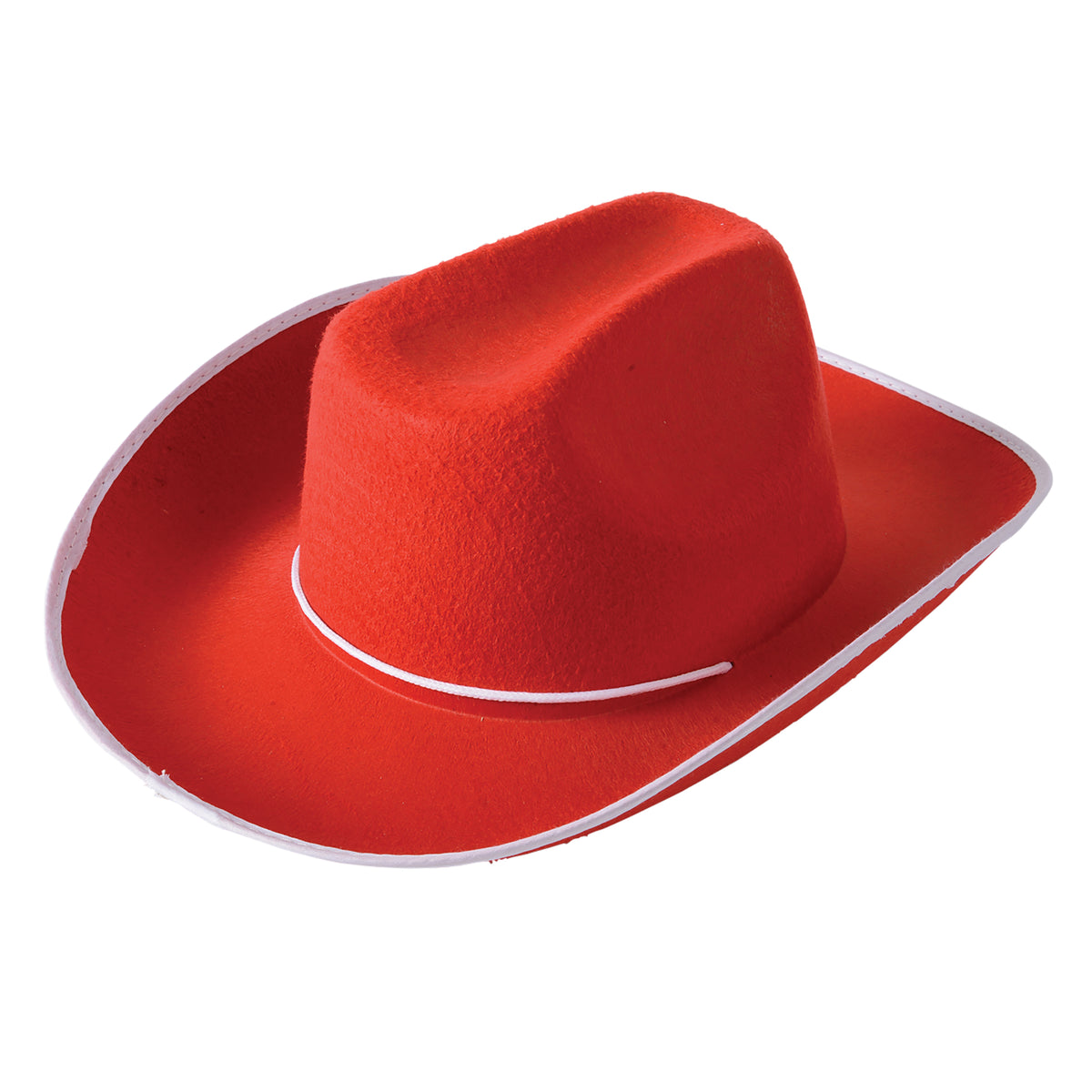 Red felt cowboy hat online