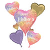 Botanical Traces Metallic Mother's Day 22" Balloon Bouquet - 5 Piece Set