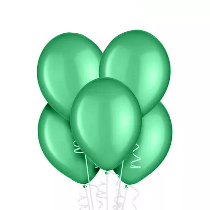 10ct, 12" Hunter Green Latex Balloon