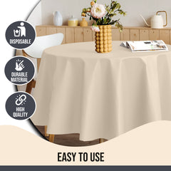Premium Ivory Table Cover 60" x 85"
