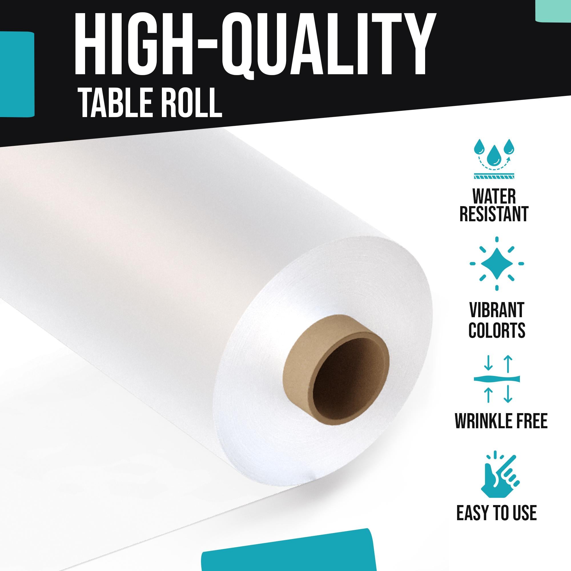 40 In. X 300 Ft. Premium Clear Table Roll