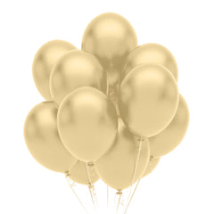 12 In. Ivory Latex Balloon | 10 Count