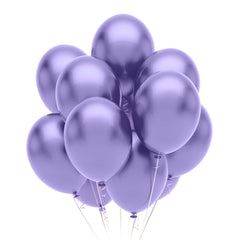 12 In. Lavender Pearlized Latex Balloon | 10 Count