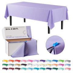 54 in. x 300 Ft. Cut To Size Table Roll  | Lavender | Case of 4