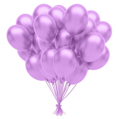 12 In. Lavender Balloons | 72 Count